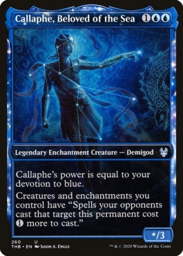 naokuroshop MTG [THB][260][青][U][EN][海に愛されしカラフィ/Callaphe, Beloved of the Sea]（foil） NM