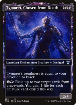 naokuroshop MTG [THB][263][黒][U][EN][死より選ばれしティマレット/Tymaret, Chosen from Death]（foil） NM