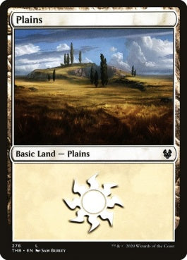 naokuroshop MTG [THB][278][土地][C][EN][平地/Plains] NM