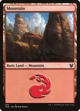 naokuroshop MTG [THB][284][土地][C][EN][山/Mountain] NM