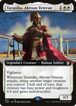 naokuroshop MTG [THB][303][白][R][EN][アクロスの古参兵、タラニカ/Taranika, Akroan Veteran] NM