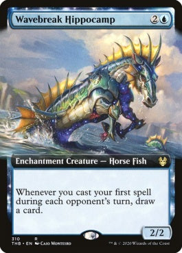 naokuroshop MTG [THB][310][青][R][EN][波破りの海馬/Wavebreak Hippocamp]（foil） NM