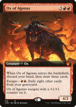 naokuroshop MTG [THB][318][赤][M][EN][アゴナスの雄牛/Ox of Agonas]（foil） NM