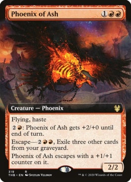 naokuroshop MTG [THB][319][赤][R][EN][灰のフェニックス/Phoenix of Ash]（foil） NM