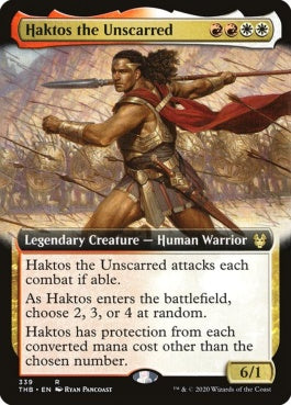 naokuroshop MTG [THB][339][多][R][EN][無傷のハクトス/Haktos the Unscarred]（foil） NM