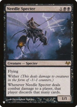 naokuroshop MTG [TheList-EVE][039][黒][R][EN][針の死霊/Needle Specter] NM