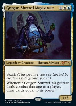 naokuroshop MTG [TheList-SLX][021][多][M][EN][Gregor, Shrewd Magistrate] NM