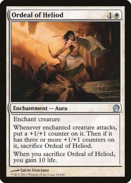 naokuroshop MTG [THS][025][白][U][EN][ヘリオッドの試練/Ordeal of Heliod] NM