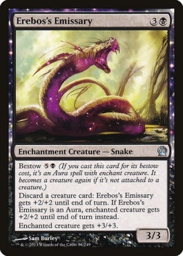 naokuroshop MTG [THS][086][黒][U][EN][エレボスの使者/Erebos's Emissary] NM