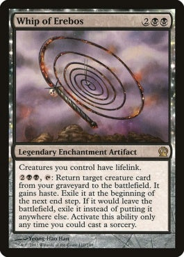 naokuroshop MTG [THS][110][黒][R][EN][エレボスの鞭/Whip of Erebos] NM