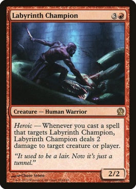 naokuroshop MTG [THS][126][赤][R][EN][迷宮の勇者/Labyrinth Champion] NM