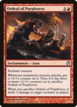 naokuroshop MTG [THS][131][赤][U][EN][パーフォロスの試練/Ordeal of Purphoros] NM