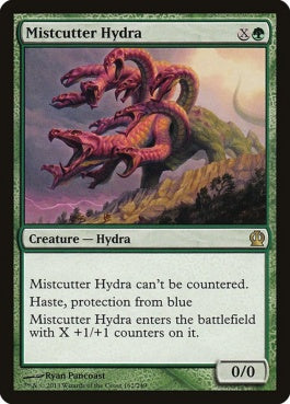 naokuroshop MTG [THS][162][緑][R][EN][霧裂きのハイドラ/Mistcutter Hydra] NM