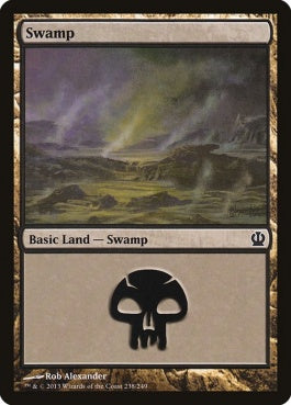 naokuroshop MTG [THS][238][土地][C][EN][沼/Swamp] NM