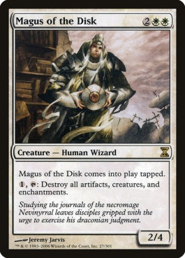 naokuroshop MTG [TSP][027][白][R][EN][円盤の大魔術師/Magus of the Disk] NM