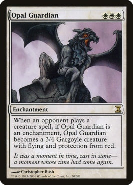 naokuroshop MTG [TSP][030][白][R][EN][オパールの守護者/Opal Guardian] NM