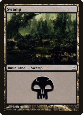 naokuroshop MTG [TSP][292][土地][C][EN][沼/Swamp] NM