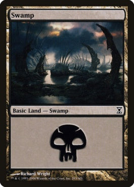 naokuroshop MTG [TSP][293][土地][C][EN][沼/Swamp] NM