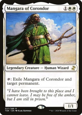 naokuroshop MTG [TSR][027][白][R][EN][コロンドールのマンガラ/Mangara of Corondor]（foil） NM