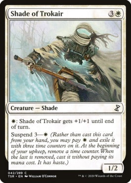 naokuroshop MTG [TSR][042][白][C][EN][トロウケアの影/Shade of Trokair]（foil） NM