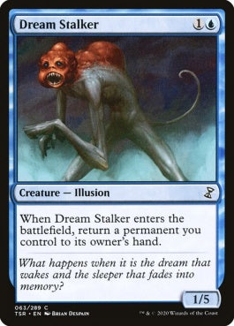 naokuroshop MTG [TSR][063][青][C][EN][夢で忍び寄るもの/Dream Stalker]（foil） NM