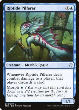 naokuroshop MTG [TSR][083][青][U][EN][激浪のこそ泥/Riptide Pilferer]（foil） NM