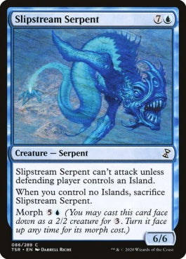 naokuroshop MTG [TSR][086][青][C][EN][流水の海蛇/Slipstream Serpent] NM