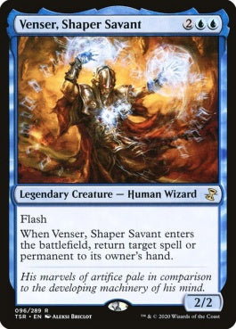 naokuroshop MTG [TSR][096][青][R][EN][造物の学者、ヴェンセール/Venser, Shaper Savant] NM