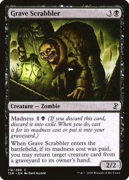 naokuroshop MTG [TSR][118][黒][C][EN][墓を掻き回すもの/Grave Scrabbler]（foil） NM