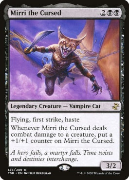 naokuroshop MTG [TSR][125][黒][R][EN][呪われたミリー/Mirri the Cursed]（foil） NM