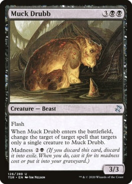 naokuroshop MTG [TSR][126][黒][U][EN][泥ドラッブ/Muck Drubb]（foil） NM