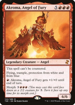 naokuroshop MTG [TSR][150][赤][M][EN][憤怒の天使アクローマ/Akroma, Angel of Fury]（foil） NM