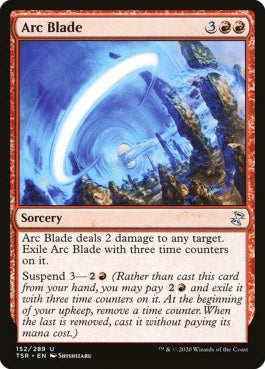 naokuroshop MTG [TSR][152][赤][U][EN][弧状の刃/Arc Blade]（foil） NM