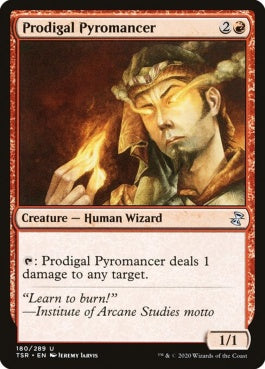 naokuroshop MTG [TSR][180][赤][U][EN][放蕩紅蓮術士/Prodigal Pyromancer]（foil） NM