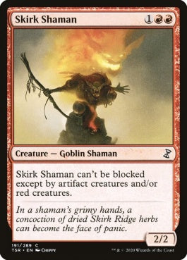 naokuroshop MTG [TSR][191][赤][C][EN][スカークのシャーマン/Skirk Shaman] NM