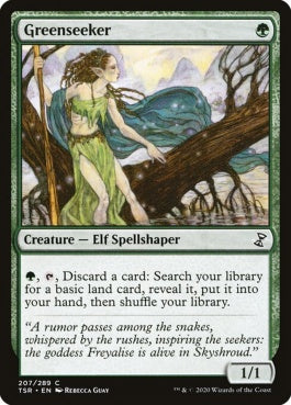 naokuroshop MTG [TSR][207][緑][C][EN][緑探し/Greenseeker]（foil） NM