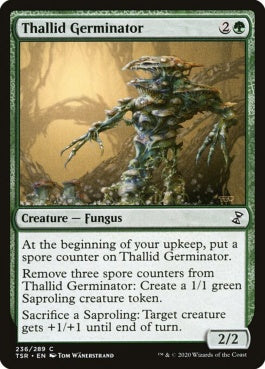 naokuroshop MTG [TSR][236][緑][C][EN][サリッドの発芽者/Thallid Germinator]（foil） NM