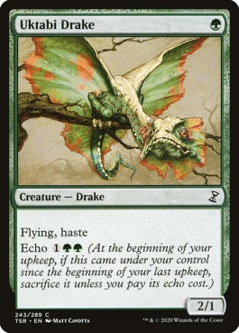 naokuroshop MTG [TSR][243][緑][C][EN][ウークタビー・ドレイク/Uktabi Drake] NM