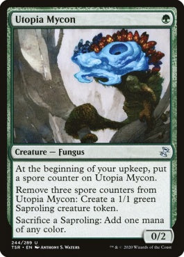 naokuroshop MTG [TSR][244][緑][U][EN][ユートピアの菌類/Utopia Mycon]（foil） NM