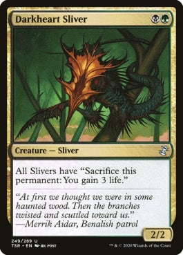 naokuroshop MTG [TSR][249][多][U][EN][暗心スリヴァー/Darkheart Sliver] NM