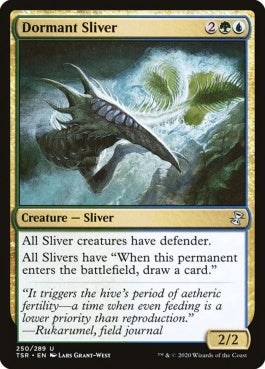 naokuroshop MTG [TSR][250][多][U][EN][休眠スリヴァー/Dormant Sliver]（foil） NM