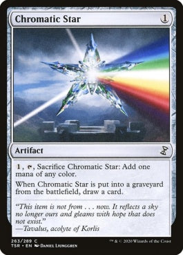 naokuroshop MTG [TSR][263][茶][C][EN][彩色の星/Chromatic Star]（foil） NM