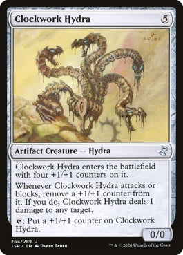 naokuroshop MTG [TSR][264][茶][U][EN][機械仕掛けのハイドラ/Clockwork Hydra] NM