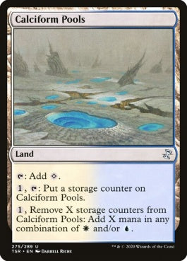 naokuroshop MTG [TSR][275][土地][U][EN][石灰の池/Calciform Pools]（foil） NM