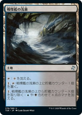 naokuroshop MTG [TSR][276][土地][U][JP][戦慄艦の浅瀬/Dreadship Reef]（foil） NM