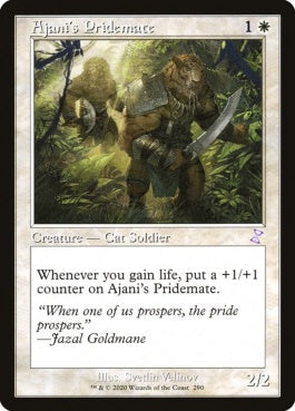 naokuroshop MTG [TSR][290][白][R][EN][アジャニの群れ仲間/Ajani's Pridemate] NM