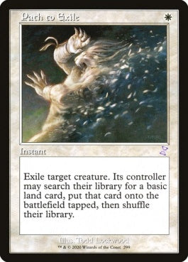 naokuroshop MTG [TSR][299][白][R][EN][流刑への道/Path to Exile]（foil） NM