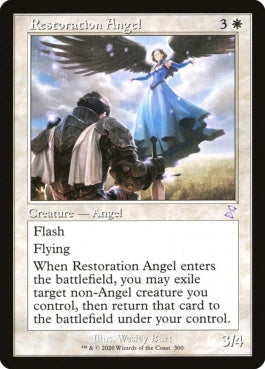 naokuroshop MTG [TSR][300][白][R][EN][修復の天使/Restoration Angel]（foil） NM