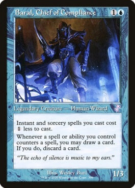 naokuroshop MTG [TSR][306][青][R][EN][遵法長、バラル/Baral, Chief of Compliance] NM