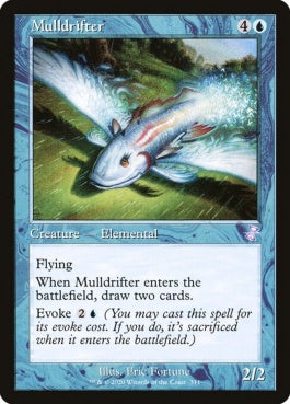 naokuroshop MTG [TSR][311][青][R][EN][熟考漂い/Mulldrifter]（foil） NM